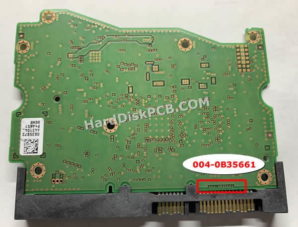004-0B35661 웨스턴디지털 하드디스크 PCB기판 - 이미지 2