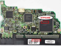 07N9100 히타치 하드디스크 PCB기판