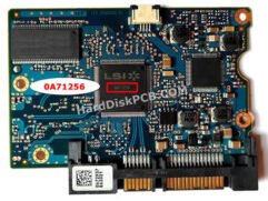 0A71256 히타치 하드디스크 PCB기판