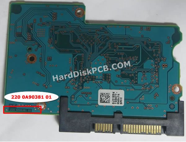 0A90381 히타치 하드디스크 PCB기판 - 이미지 2