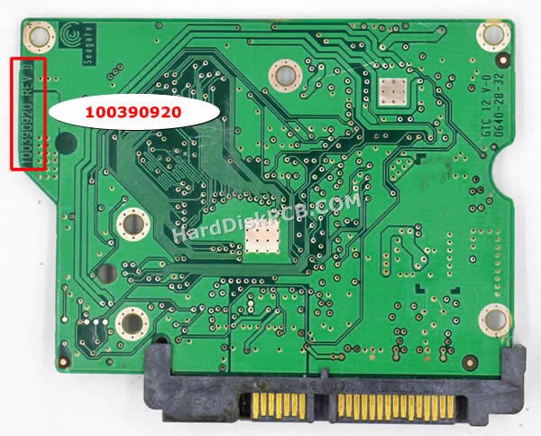 100390920 시게이트 하드디스크 PCB기판 - 이미지 2