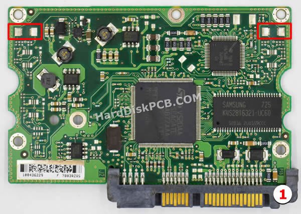 100435196 시게이트 하드디스크 PCB기판