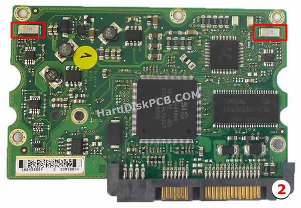 100435196 시게이트 하드디스크 PCB기판 - 이미지 2