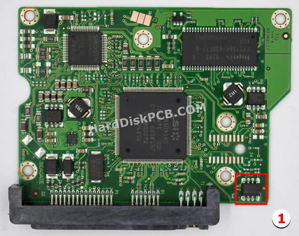 100468303 시게이트 하드디스크 PCB기판