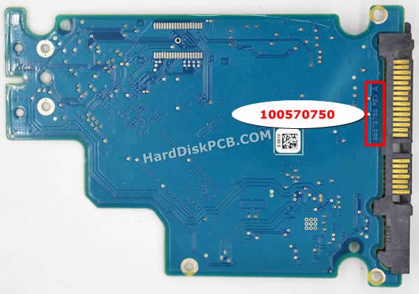 100570750 시게이트 하드디스크 PCB기판 - 이미지 2