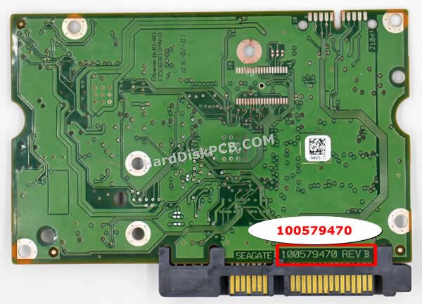 100579470 시게이트 하드디스크 PCB기판 - 이미지 2
