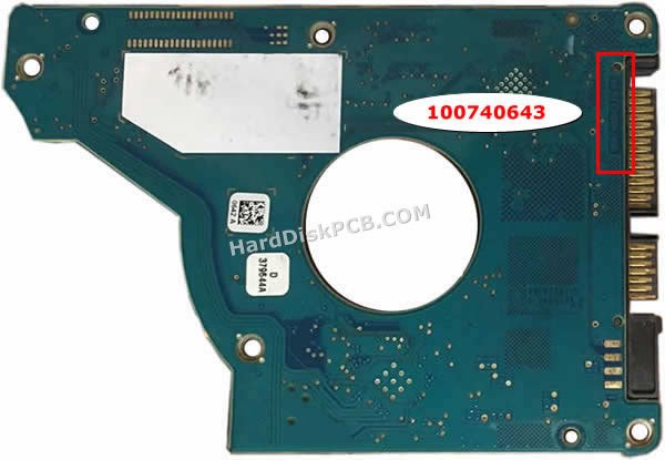 100740643 시게이트 하드디스크 PCB기판 - 이미지 2