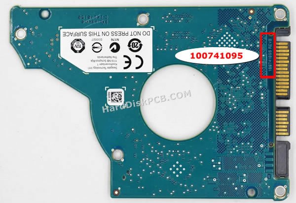 100741095 시게이트 하드디스크 PCB기판 - 이미지 2