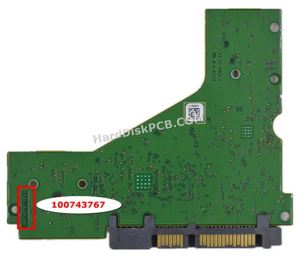 100743767 시게이트 하드디스크 PCB기판 - 이미지 2