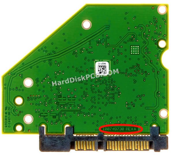 100749730 시게이트 하드디스크 PCB기판 - 이미지 2