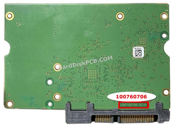 100760706 시게이트 하드디스크 PCB기판 - 이미지 2