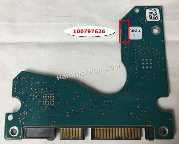 100797626 시게이트 하드디스크 PCB기판 - 이미지 2