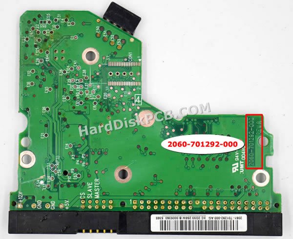 2060-701292-000 웨스턴디지털 하드디스크 PCB기판 - 이미지 2