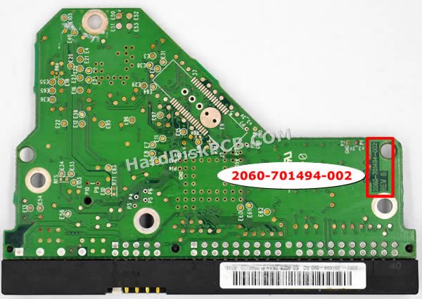 2060-701494-002 웨스턴디지털 하드디스크 PCB기판 - 이미지 2