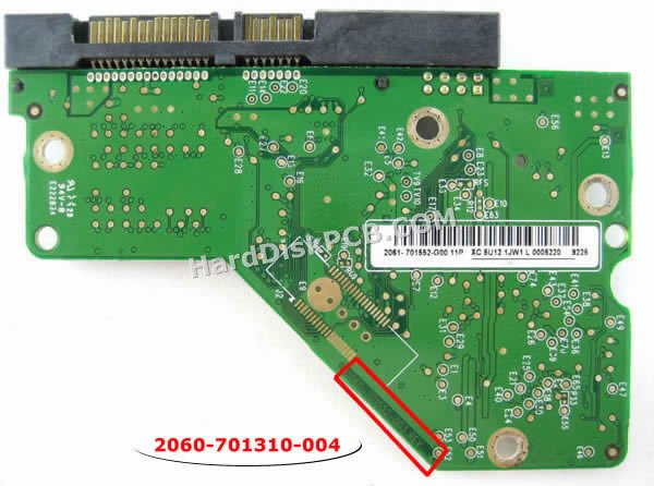 2060-701552-003 웨스턴디지털 하드디스크 PCB기판 - 이미지 2