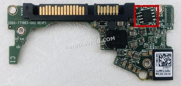 2060-771983-002 웨스턴디지털 하드디스크 PCB기판