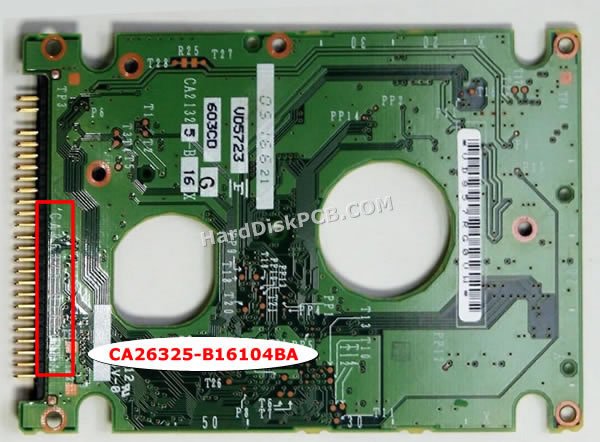 CA26325-B16104BA 후지쯔 하드디스크 PCB기판 - 이미지 2