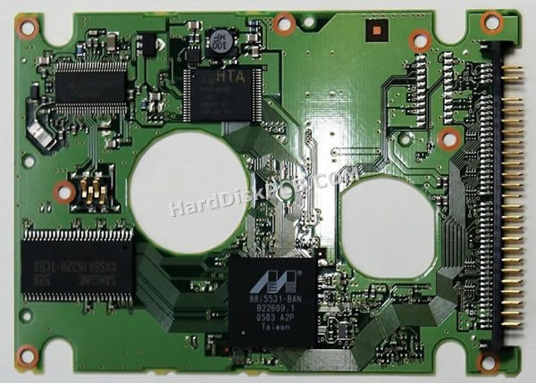 CA26325-B16104BA 후지쯔 하드디스크 PCB기판